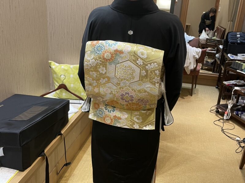 お着付けのお仕事