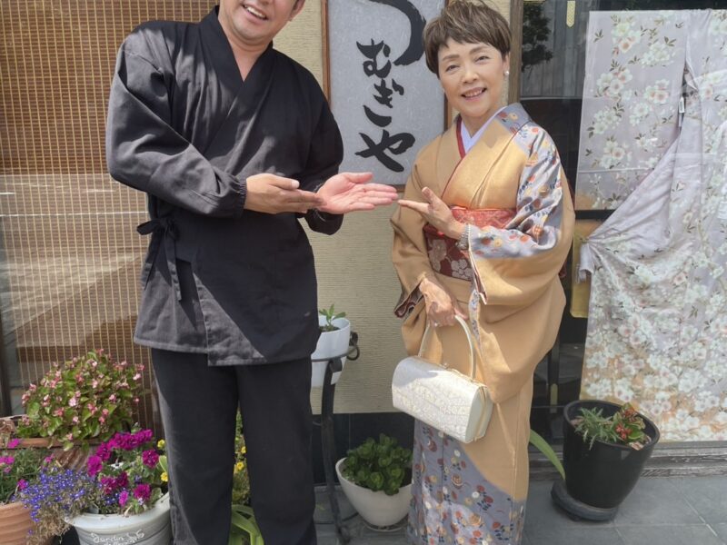 訪問着のお着付け